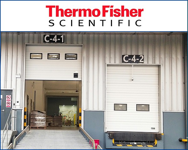 賽默飛世爾出貨口提升門(mén)